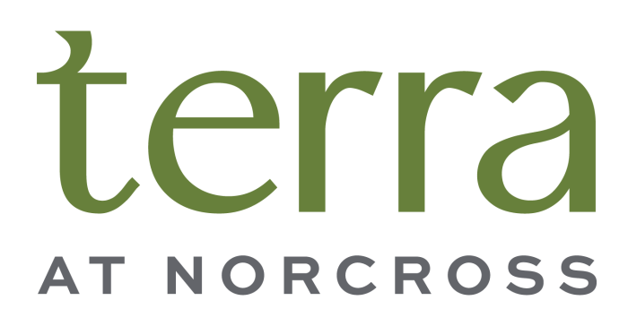 the logo for terra at norcross at The Terra at Norcross